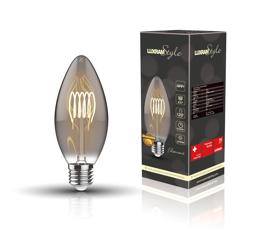 4600021  Classic Style LED Candle E27 Dimmable 3W 2100K 120lm